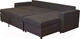 Миниатюра изображения товара Диван угловой Mio Tesoro Vide 4УС (Evento Carbon Black)