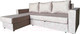 Миниатюра изображения товара Диван угловой Асмана Фаворит-1 (дюна латте)