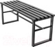 Миниатюра изображения товара Скамья садовая Sundays Relax СКМ-1 (черный)