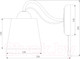 Миниатюра изображения товара Бра Евросвет Betty 70062/1 (белый)