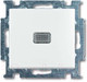 Миниатюра изображения товара Выключатель ABB Basic 55 1012-0-2143 (белый)
