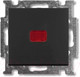 Миниатюра изображения товара Выключатель ABB Basic 55 1012-0-2180 (шато-черный)