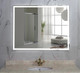 Миниатюра изображения товара Зеркало Пекам Greta 110x80 / greta-110x80s (с подсветкой, с сенсором на прикосновение)
