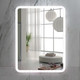 Миниатюра изображения товара Зеркало Пекам Marta 80x140 / marta-80x140sp (с подсветкой, с двойным сенсором на прикосновение, подогрев)