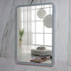 Миниатюра изображения товара Зеркало Пекам Marta 80x110 / marta-80x110sp (с подсветкой, с двойным сенсором на прикосновение, подогрев)