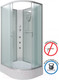 Душевая кабина Niagara NG-33084-14LBKG 100x80 (матовое стекло) — фото 5