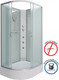 Миниатюра изображения товара Душевая кабина Niagara NG-33084-14RBKG 100x80 (матовое стекло)