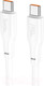 Миниатюра изображения товара Кабель Hoco X93 Type-C to Type-C 240W (1м, белый)