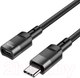 Миниатюра изображения товара Кабель Hoco U107 Type-C to Type-C (1.2м, черный)