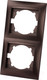 Миниатюра изображения товара Рамка для выключателей и розеток TDM Лама SQ1815-0533 (шоколад)