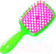 Миниатюра изображения товара Расческа-массажер Janeke Superbrush Small 86SP234VER (салатовый/розовый)
