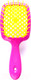 Миниатюра изображения товара Расческа-массажер Janeke Superbrush Small 86SP234FY (фуксия/желтый)