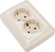 Миниатюра изображения товара Розетка Kranz KR-78-0248 (бежевый)