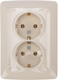 Миниатюра изображения товара Розетка Kranz KR-78-0248 (бежевый)