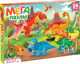 Миниатюра изображения товара Развивающая игра Puzzle Time Мега-пазл Мир динозавров / 9319942 (24эл)