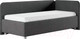 Миниатюра изображения товара Каркас кровати Сонум Capri R 90x200 (микровелюр серый)