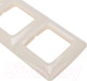 Миниатюра изображения товара Рамка для выключателей и розеток Kranz KR-78-0258 (бежевый)