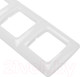 Миниатюра изображения товара Рамка для выключателей и розеток Kranz KR-78-0228 (белый)