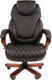 Миниатюра изображения товара Кресло офисное Chairman 406 N (экопремиум, черный)