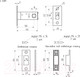Миниатюра изображения товара Защелка врезная Нора-М С-50М (матовый никель)