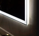Миниатюра изображения товара Зеркало Пекам Greta 140x80 / greta-140x80d (с подсветкой, с сенсором на взмах руки)