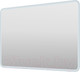 Миниатюра изображения товара Зеркало Пекам Marta 140x80 / marta-140x80s (с подсветкой, с сенсором на прикосновение)