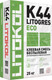 Миниатюра изображения товара Клей для плитки Litokol Litogres K44 Eco (25кг, серый)