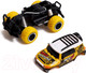 Миниатюра изображения товара Радиоуправляемая игрушка Автоград Джип Граффити / 6936360 (желтый)