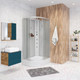 Душевая кабина Niagara NG-33394-14RBKTG 130x90 (матовое стекло) — фото 6