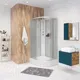 Миниатюра изображения товара Душевая кабина Niagara NG-33974-14LBKT 90x70 (матовое стекло)