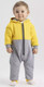 Миниатюра изображения товара Комбинезон для малышей Топотушки Капитошка / 161-68 (серый/желтый)