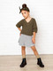 Миниатюра изображения товара Кофта детская Amarobaby Knit / AB-OD21-KNIT2601/03-122 (бежевый, р.122)