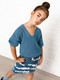 Миниатюра изображения товара Кофта детская Amarobaby Knit / AB-OD21-KNIT2601/19-122 (голубой, р.122)