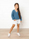 Миниатюра изображения товара Кофта детская Amarobaby Knit / AB-OD21-KNIT2601/19-122 (голубой, р.122)