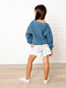 Миниатюра изображения товара Кофта детская Amarobaby Knit / AB-OD21-KNIT2601/19-122 (голубой, р.122)