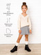 Миниатюра изображения товара Кофта детская Amarobaby Knit / AB-OD21-KNIT2601/33-146 (молочный, р.146)