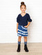 Миниатюра изображения товара Кофта детская Amarobaby Knit / AB-OD21-KNIT2601/20-128 (синий, р.128)