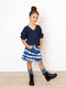 Миниатюра изображения товара Кофта детская Amarobaby Knit / AB-OD21-KNIT2601/20-128 (синий, р.128)