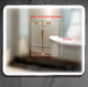 Миниатюра изображения товара Зеркало Пекам Greta 80x140 / greta-80x140dp (с подсветкой,с сенсором на взмах руки,подогревом)