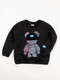 Миниатюра изображения товара Свитшот детский Amarobaby Electric Bear / AB-OD22-EB28/09-122 (черный, р.122)