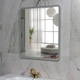 Миниатюра изображения товара Зеркало Пекам Marta 80x80 / marta-80x80B (с подсветкой,с бесконтактным сенсором)