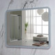 Миниатюра изображения товара Зеркало Пекам Marta 100x80 / marta-100x80B (с подсветкой,с бесконтактным сенсором)