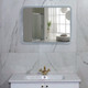 Миниатюра изображения товара Зеркало Пекам Marta 110x80 / marta-110x80B (с подсветкой,с бесконтактным сенсором)