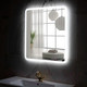 Миниатюра изображения товара Зеркало Пекам Marta 80x110 / marta-80x110B (с подсветкой,с бесконтактным сенсором)