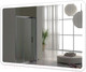 Миниатюра изображения товара Зеркало Пекам Marta 120x80 / marta-120x80B (с подсветкой,с бесконтактным сенсором)