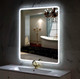 Миниатюра изображения товара Зеркало Пекам Marta 1 50x80 / marta1-50x80B (с подсветкой,с бесконтактным сенсором)