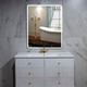 Миниатюра изображения товара Зеркало Пекам Marta 1 50x80 / marta1-50x80B (с подсветкой,с бесконтактным сенсором)
