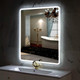 Миниатюра изображения товара Зеркало Пекам Marta 1 60x80 / marta1-60x80B (с подсветкой,с бесконтактным сенсором)