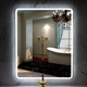 Миниатюра изображения товара Зеркало Пекам Marta 1 60x80 / marta1-60x80B (с подсветкой,с бесконтактным сенсором)