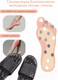 Миниатюра изображения товара Тапочки домашние Amaro Home Relax Step Открытый нос / HOME-4019RS-Bl-38 (р.38-39, черный)